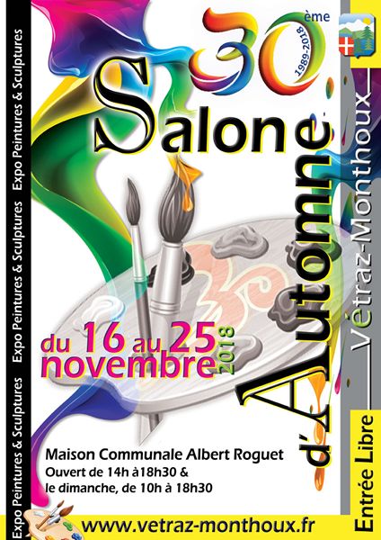 Affiche salon d'automme Vétraz-Monthoux