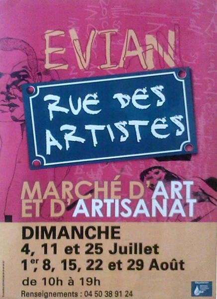 March d'Art et d'Artisanat 2010  Evian