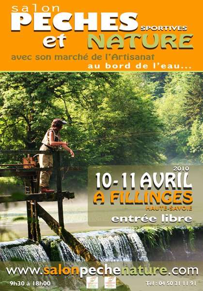 March de l'artisant au salon Pches sportives et Nature de Fillingesle le 10 et 11 	avril 2010