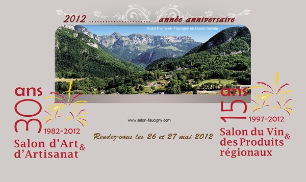 Salon d'Art et d'Artisanat  Saint pierre en Faucigny le 26 et 27 mai 2012<