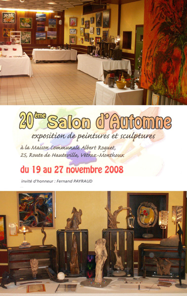 Salon d'Automne 2008 Vtraz-Monthoux 