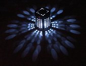 borne lumineuse avec lampe led