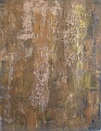 Craquelures - Tableau de Nadine Perraudat réalisé en peinture acrylique et techniques mixtes - 40cm x 50cm