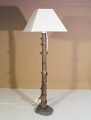 21 - Lampe en bois flotté