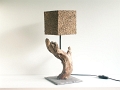 30 - Lampe en bois flotté