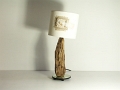 38 - Lampe en bois flotté