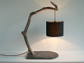 39 - Lampe en bois flotté