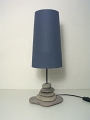 21 - Lampe à poser en galets naturels