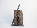 14 - Sculpture ardoise et bois