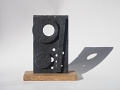 19 - Sculpture trophée ardoise