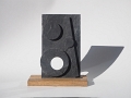 21 - Sculpture trophée ardoise