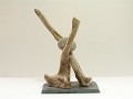 Entraide - 2e Trophée de l'Entreprise Eco-Responsable 2012- Sculpture galet et bois flottés