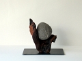 1er trophée de l'Entreprise Eco-Responsable 2015 - Sculpture galet et bois flotté