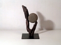 3e trophée de l'Entreprise Eco-Responsable 2015 - Sculpture galet et bois flotté