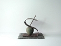 1er trophée de l'Entreprise Eco-Responsable 2013 - Sculpture galet et métal