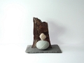 3e trophée de l'Entreprise Eco-Responsable 2013 - Sculpture galets et métal