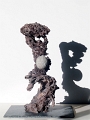 Trophée de l'Entreprise Eco-Responsable 2015 - Prix du public - Sculpture galet et bois flotté