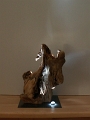 19 - Alioth - Sculpture lumineuse à leds en bois flotté