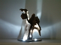 22 - Orion - Sculpture lumineuse à leds en bois flotté