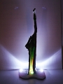 24 - Sculpture lumineuse à leds en bois flotté