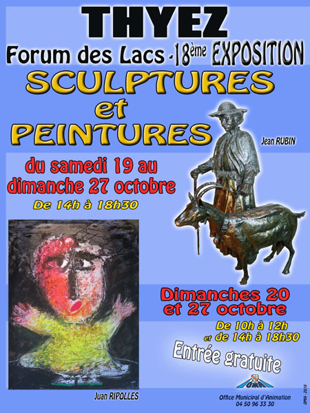 Affiche marcheacute; de l'artisanat Servoz